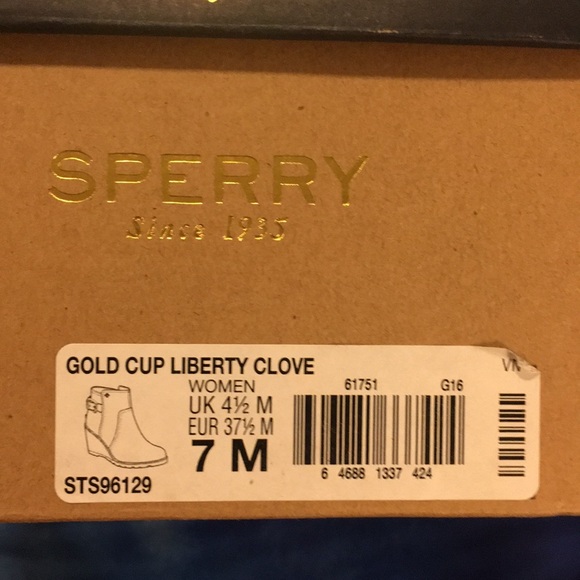 Sperry wedge booties - BRAND NEW! - Picture 4 of 4